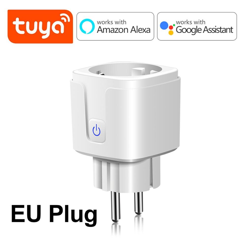 Tuya Smart Home Power Plug Apple Homekit WiFi Socket Application Home Smart Control Power Switch Outlet 85-265V 16A 10A: Homekit WiFi EU Plug