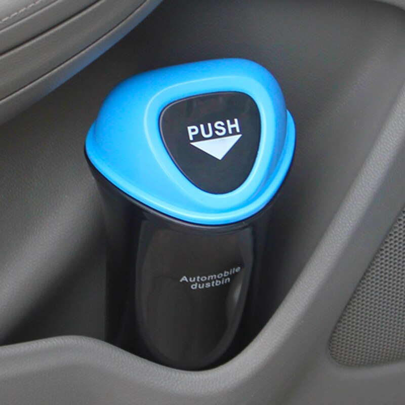 Car hanging trash cans car garbage bin built - in barrels ABS plastic material durable