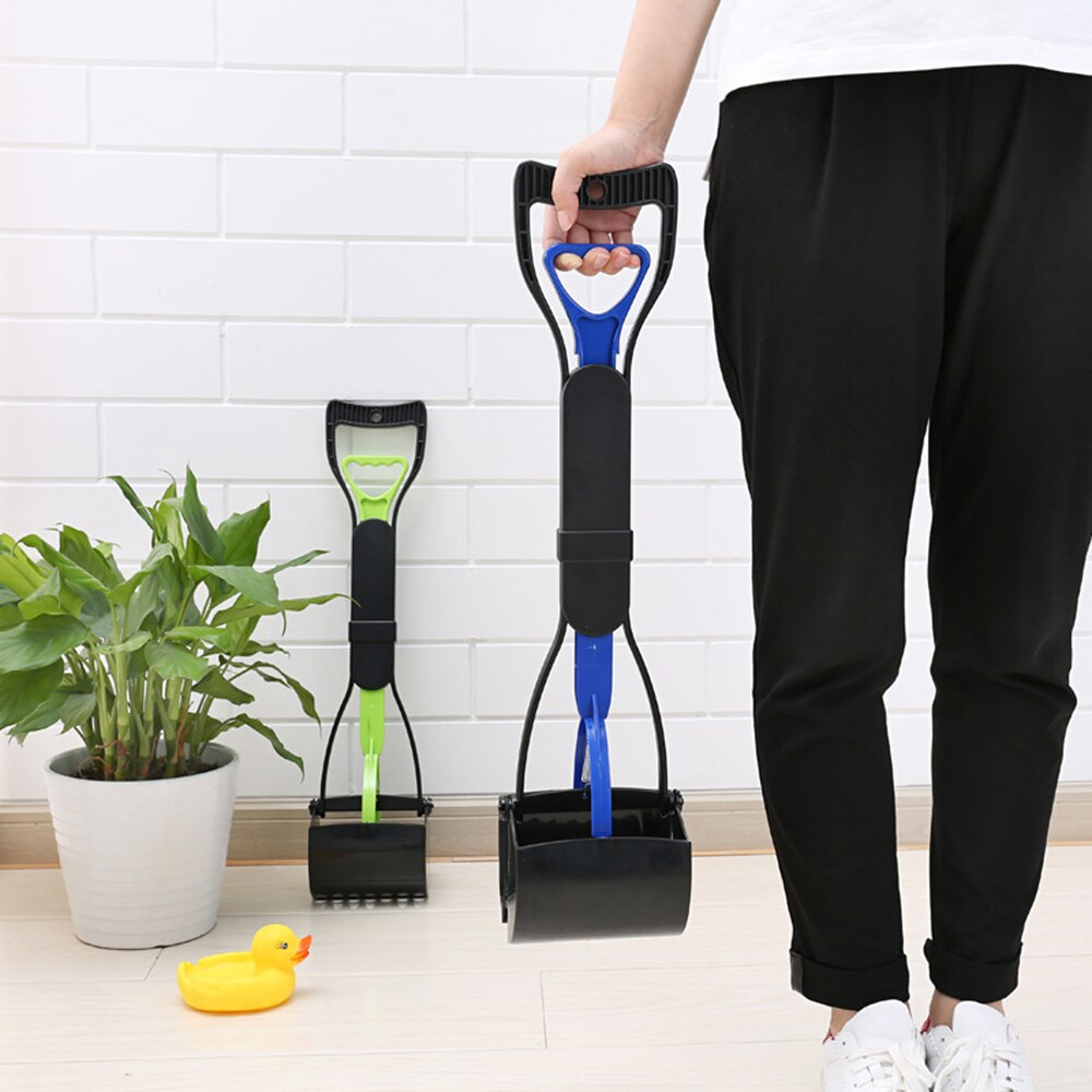Pet Dog Long Handle Pet Pooper Scooper Dog Cat Waste Picker Jaw Poop Scoop Pick Up Clean Waste Cleaning Tools Pet Supplies