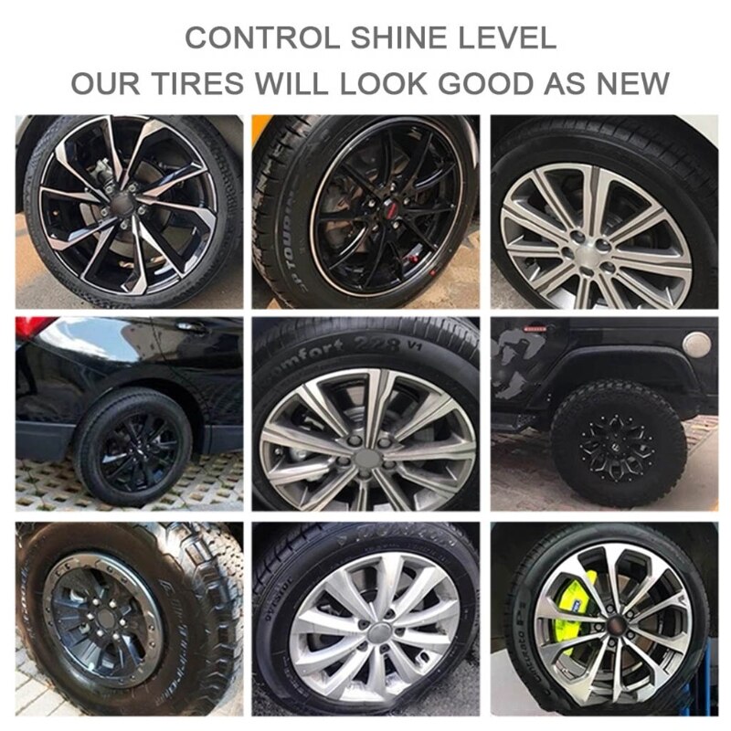 Household Cleaning Tool Vehicle Rim Polish Spray Wheel Cleaning Agent Liquid