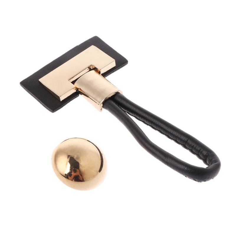 1 Set Leather Toggle Button Metal Mushroom Rivet Sweater Jacket Coat Apparel DIY Sewing Accessories Crafts