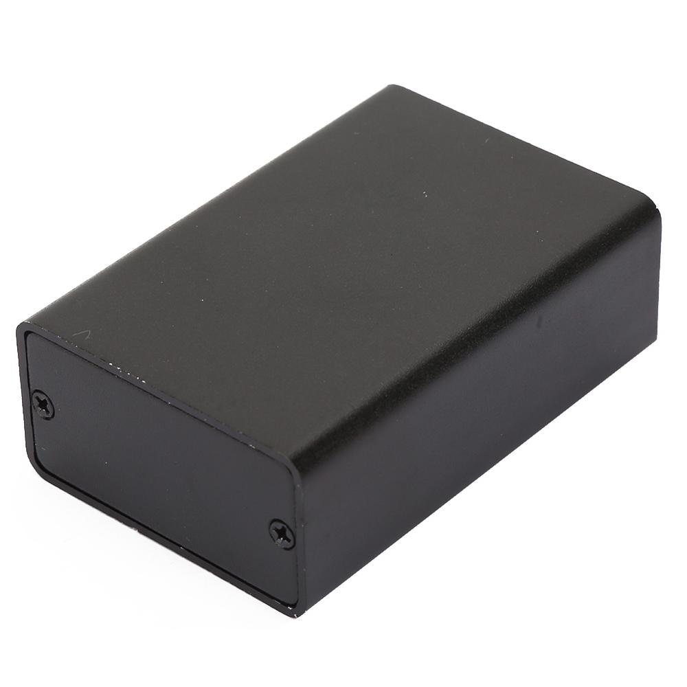 Black Junction Box DIY Electronic Enclosure Project Box Waterproof Aluminum Instrument Case Housing 23*44*65mm