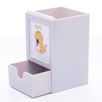 Multi-funktion Stift Halfter Schreibtisch Kuli Veranstalter Schublade Schreibwaren Bleistift Ständer Kunststoff machen-hoch Pinsel Halfter Organizer Lagerung Kasten: G