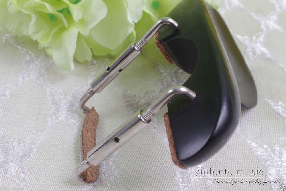 1 pcs 4/4 violin Chin rest + Chin rest clamp Full Size Violin Accessory