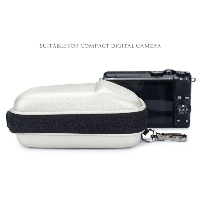 Digitalt kamera bag hardt etui beskytte midjepakker til nikon coolpix  w300 w100 aw130 aw120 s33 s32 l32 l31 sony  rx100 m6 m5 ii