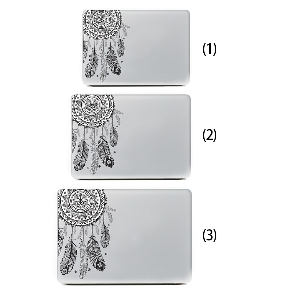 For MacBooks Protective Decals Portable Skin Waterproof Emblazonry Computer Removable Adhesive PVC Laptop Sticker