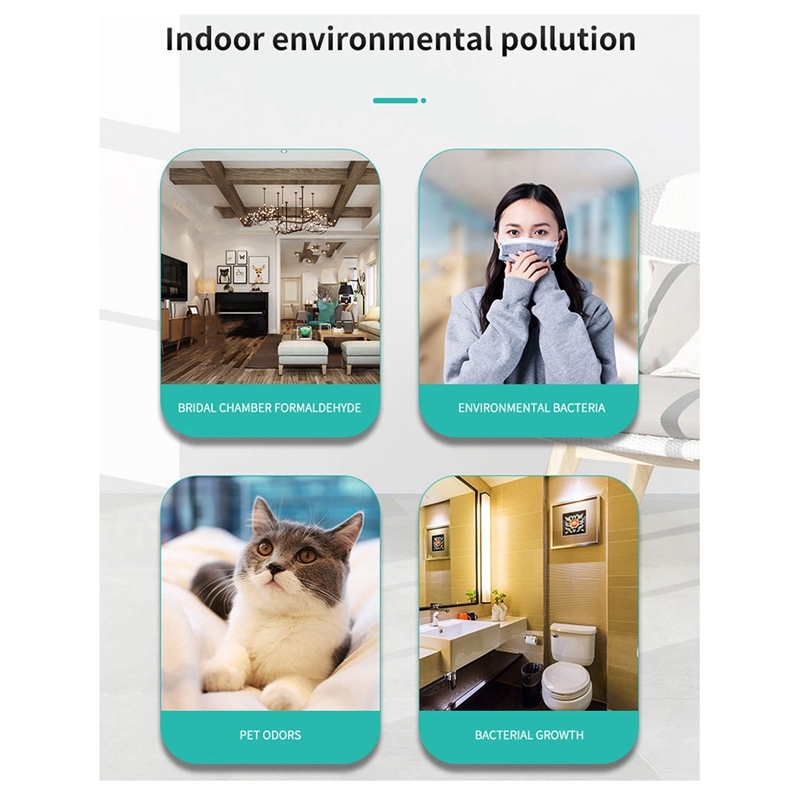 Negative Ion Generator Pluggable Air Purifier with Highest Output - Up to 35 Million Negative Ions/Sec EU Plug