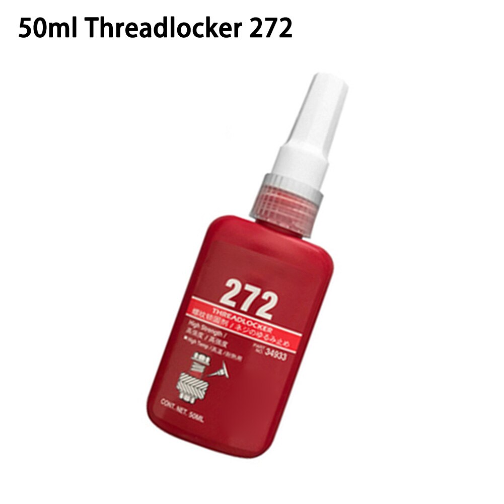 50Ml 272 Lijm Schroef Anaërobe Lijm Afdichting En Lekvrij Draad Borgmiddel Retainer Vergrendeling Lijm Metalen Schroef Lijm