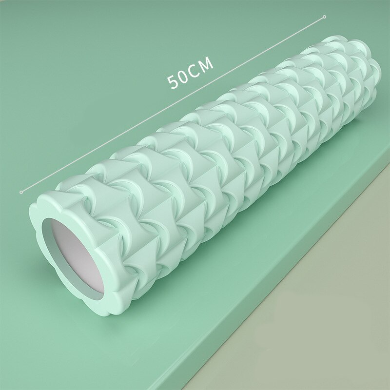 Rullo di schiuma di forma fisica della palestra della colonna di Yoga Pilates esercizio di Yoga rullo di massaggio muscolare posteriore rullo di Yoga morbido rullo muscolare trasporto di goccia
