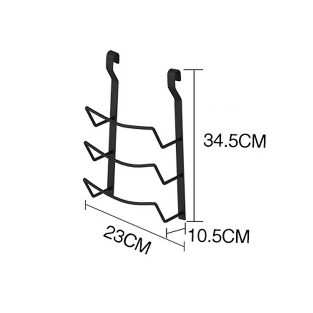 Pot Lid Rack Wall-mounted Durable Stainless Steel Punch-free Bowl Holder For Household Restaurant Kitchen