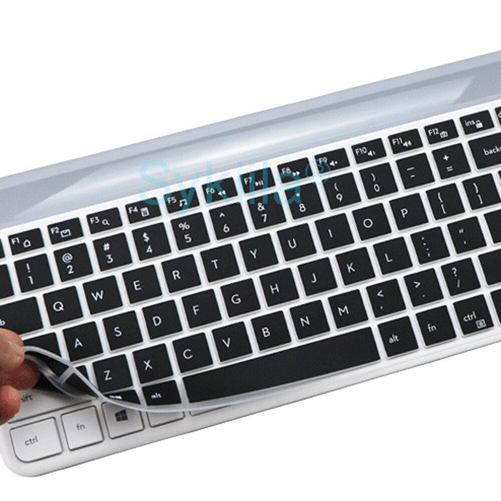 Keyboard Cover for Logitech MK470 K470 K580 Wired Set Clear Black Silicone TPU Protector Skin Film Case English Korea Colorful