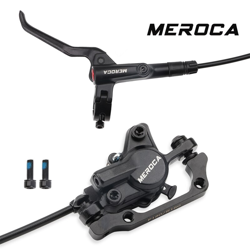 Meroca HD-M800 Aluminium Mtb Hydraulische Rem 160Mm Rotor 6-Pin Disc 800/1400Mm Mountain Fiets olie Rem Fiets Accessoires