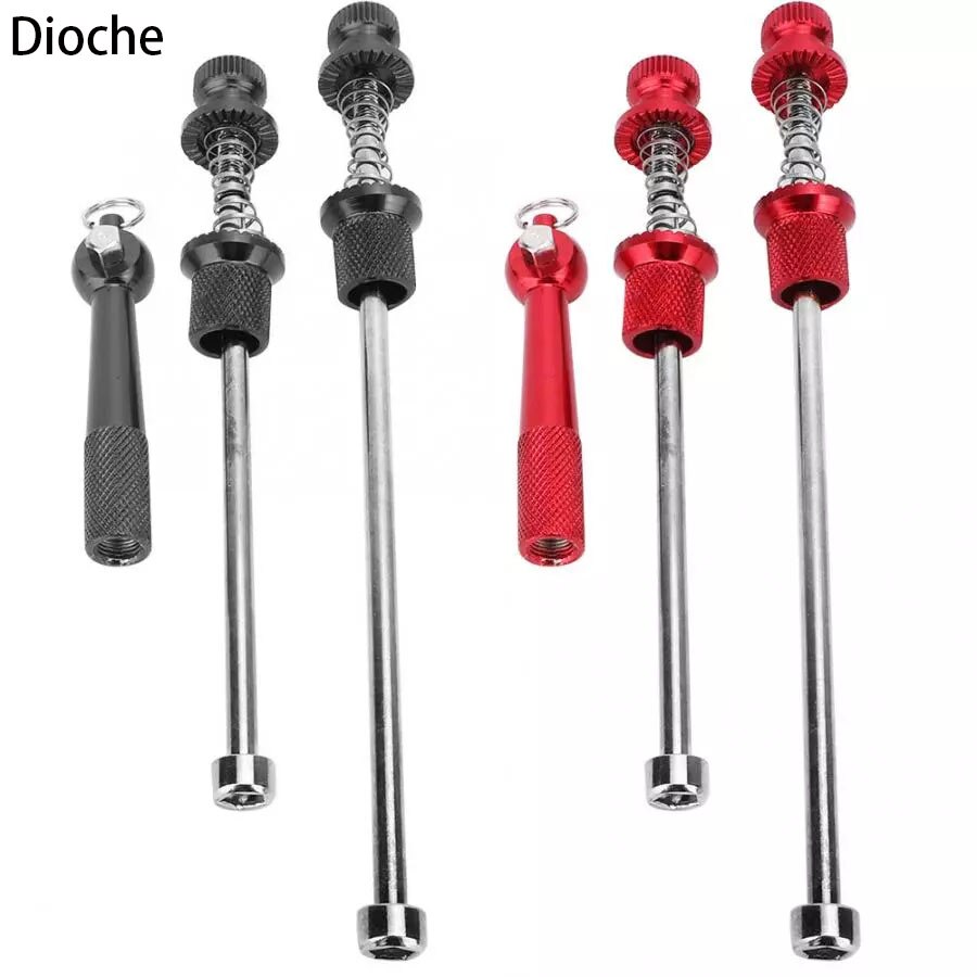 Juego de pinchos para bicicleta, herramienta de seguridad ultraligera de bloqueo, aleación de aluminio, antirrobo, liberación rápida