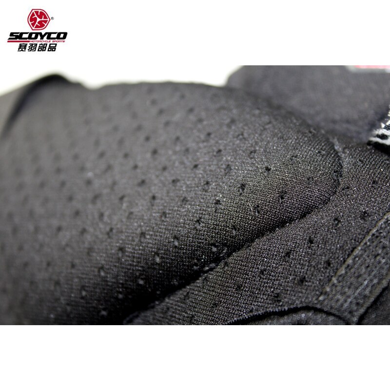SCOYCO-rodilleras blandas para moto, protector de rodilla compatible con la CE, protector de rodilla para deporte común, esquí en nieve, patinaje