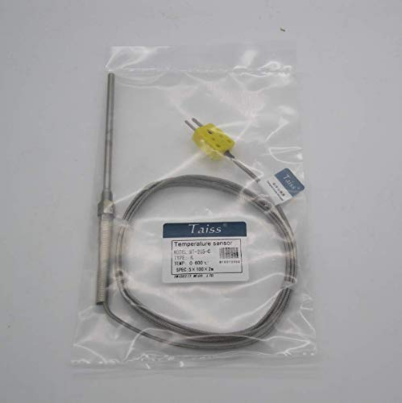 Thermistor k-type sonde thermokoppel sensor & meter temperatuurregelaar schroefdraad  m8 afdichting sonde temperatuurbereik van 0 ~ 1100 °
