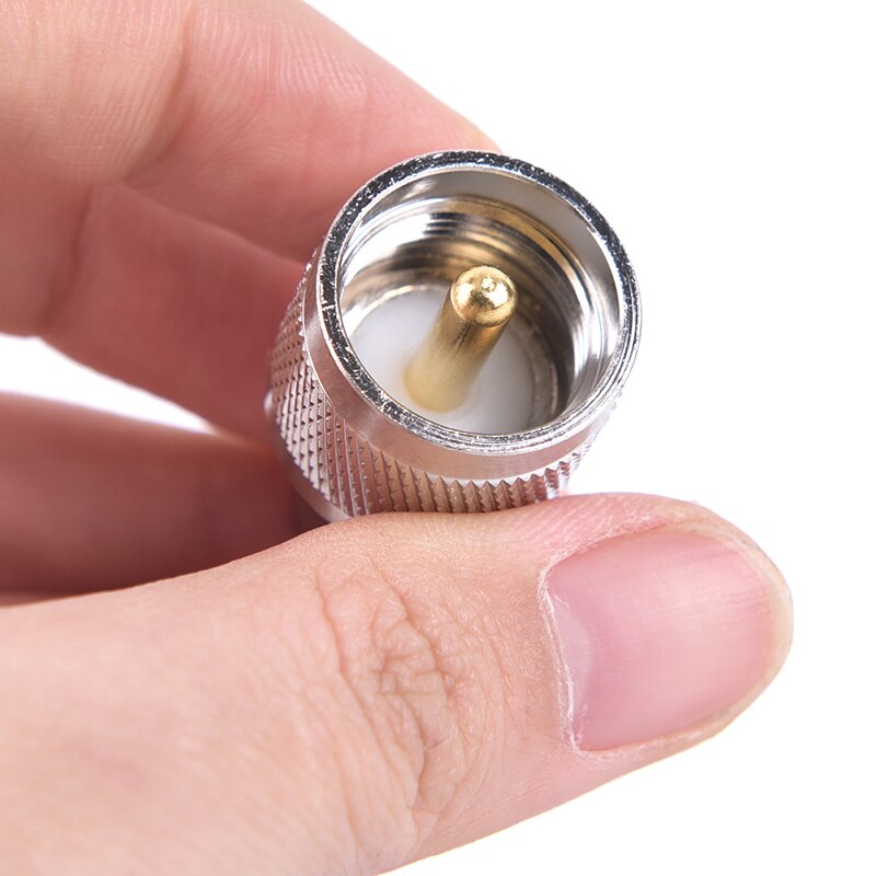 1pc PL-259 UHF Male Plug To BNC Socket Female RF Coaxial Adapter Connector