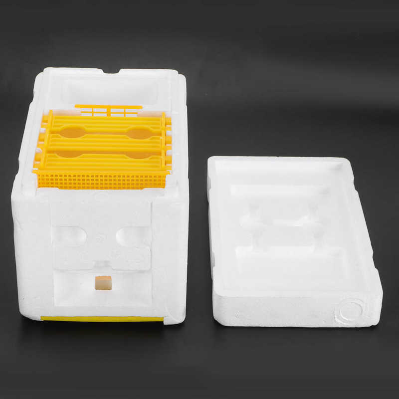 Mini ruche transparente pour abeilles, boîte d&#39;accouplement pour abeilles, pollinisation, mousse haute densité, équipement pour apiculture, marqueur