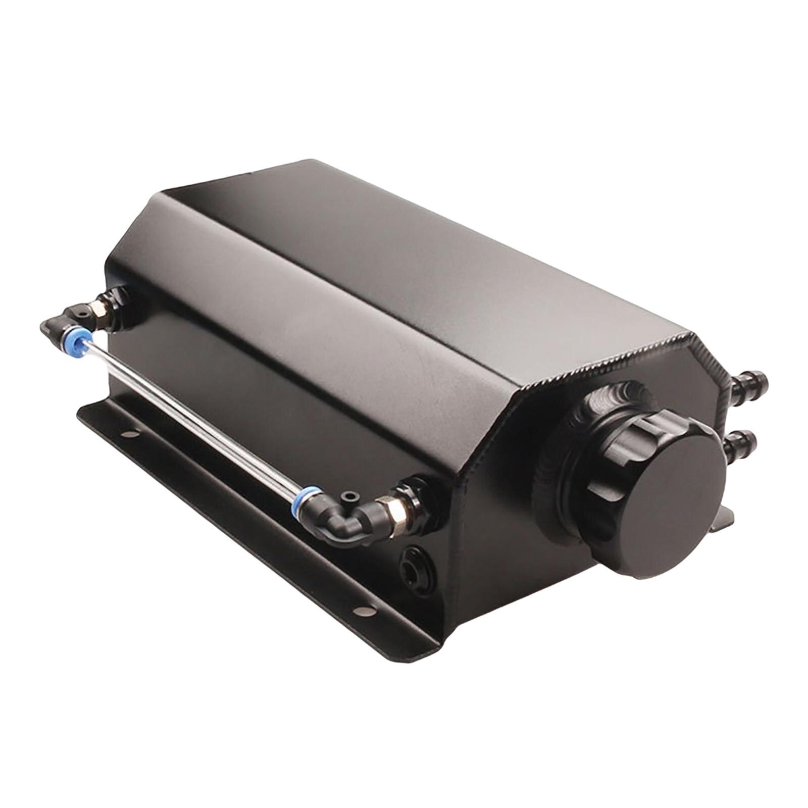 Oil Catch Can Breather Tank 2L 2000ml Reservoir Oil Can Tank Spare Parts