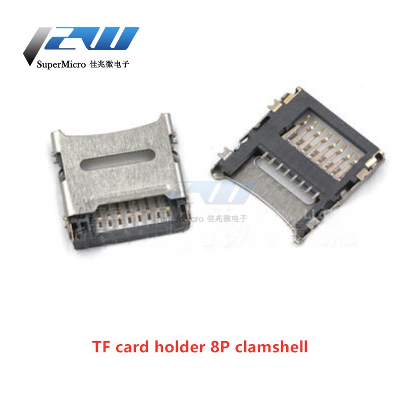 5Pcs Sd/Tf Kaarthouder Card Slot Kaart Lade Size/Lengte Body Met Self-Elastische 2/2: S