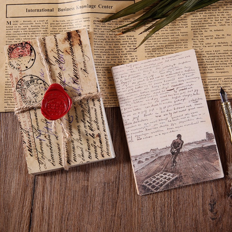 30 stk/parti retro fly reise postkort hilsen julekort student skrivesaker