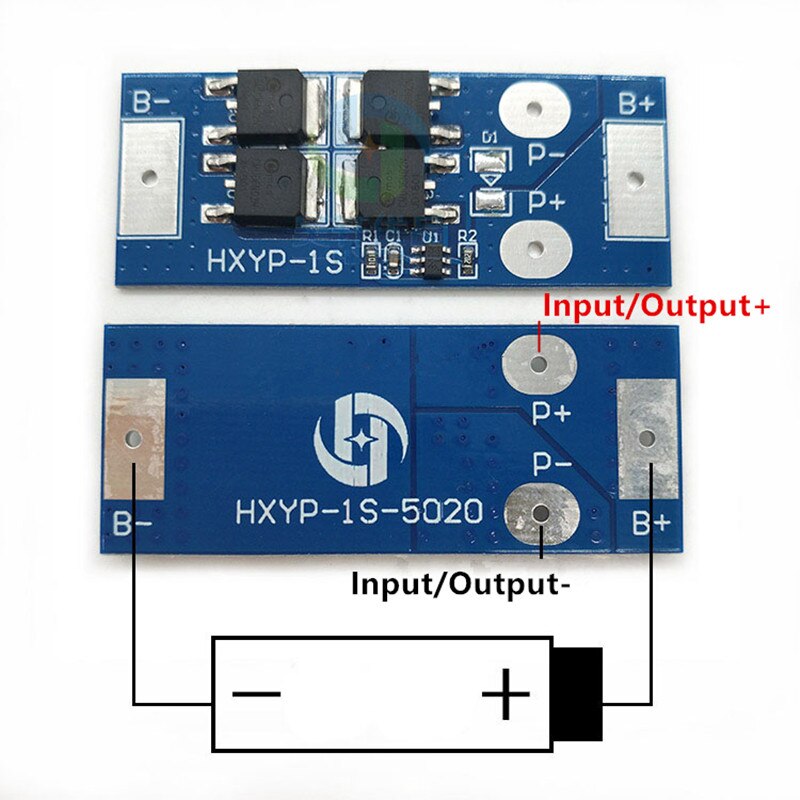 Bms 1S 12A 20A 25A 3.7V Lithium Batterij Bescherming Boord 18650 4.2V Laadspanning/Kortsluiting/Overbelasting Preventie