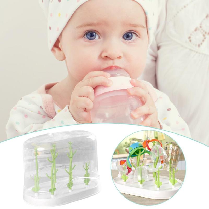 Husstand baby mælk flaske tørrestativ dræning sut fodring kopholder