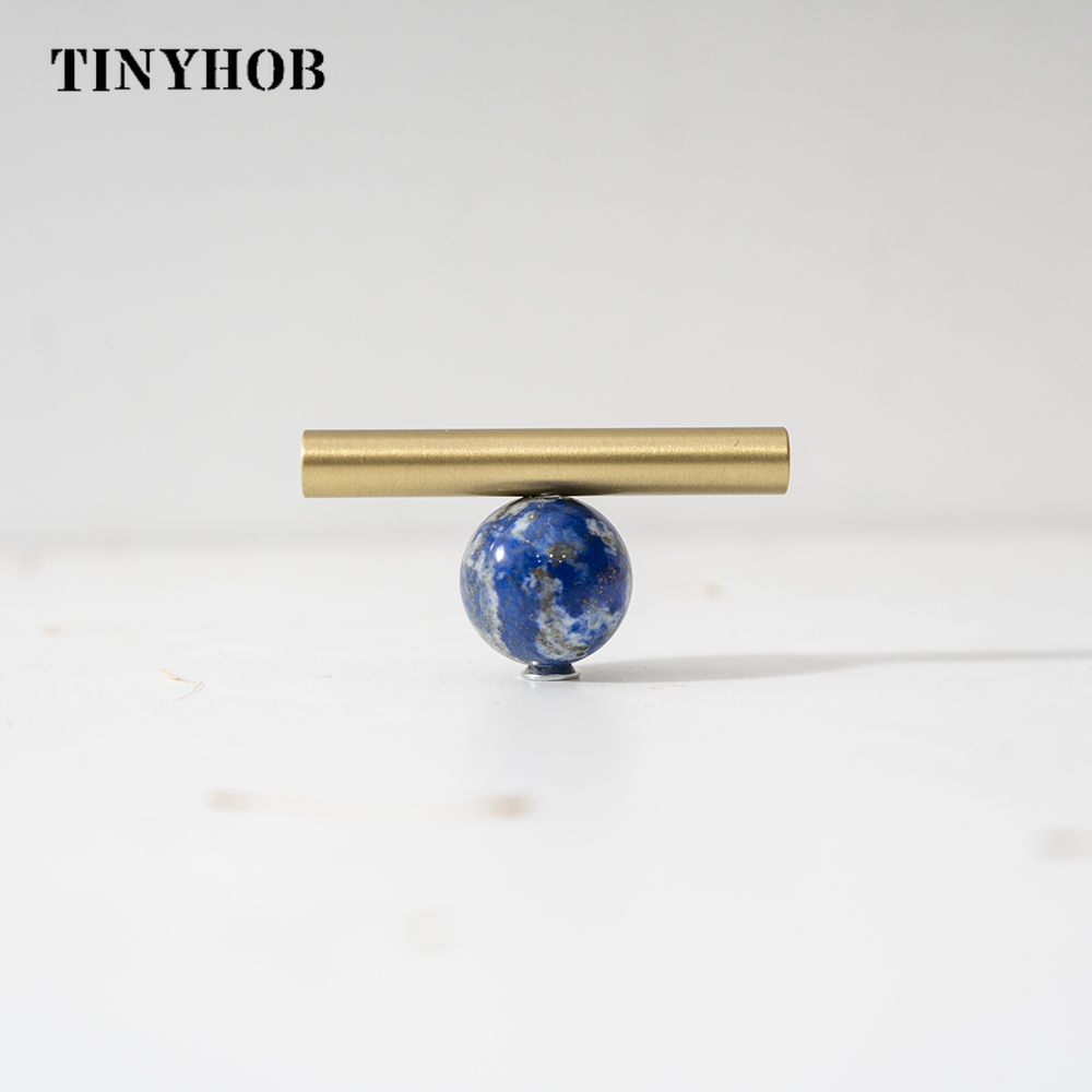 Tinyhob Möbelknopf aus natürlichem grünem Marmor und Durcheinander mit Erzähler/Griffen für Schränke und Schubladen, Knöpfe, Kleiderschrankgriffe