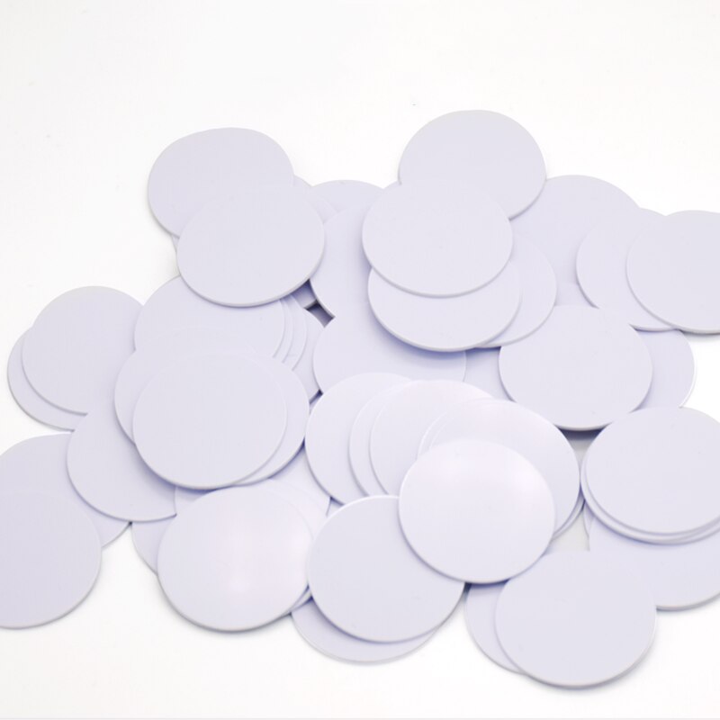 10 sztuk UID naklejki wymienne zawieszki RFID blok 0 zapisywalny 13.56Mhz karty zbliżeniowe pcv klucz wielokrotnego zapisu kopiuj klon