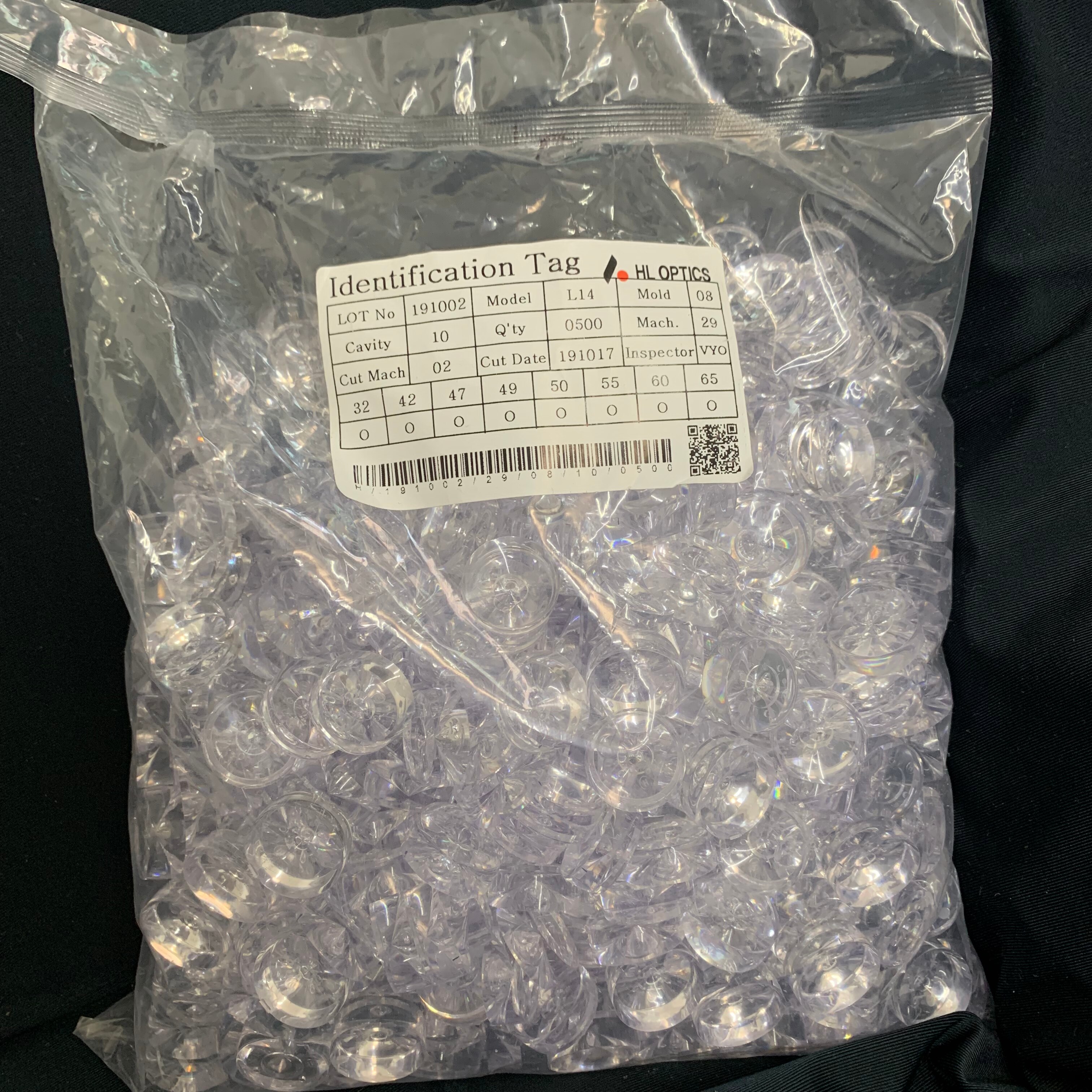 50PCS/Lot SMD LED Optical Lens 2835/3535 Diffuse Reflection Len For LG innotek TV Backlight Article lamp and Light box