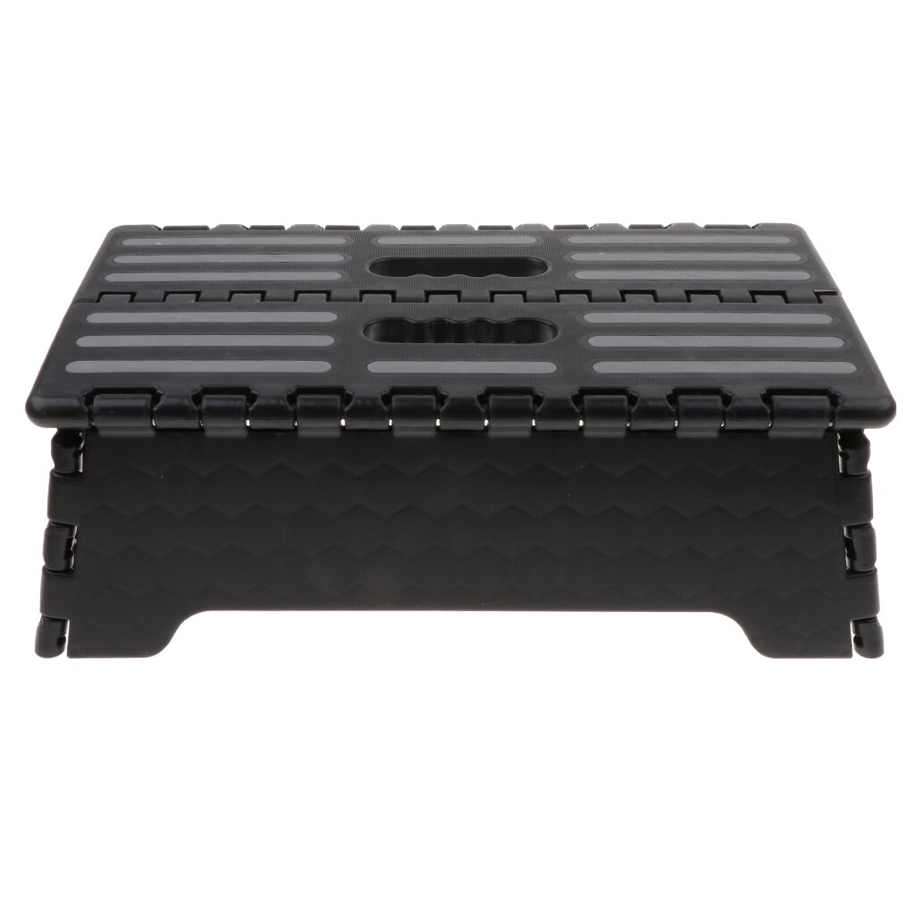 Portable Folding Step Up Stool Outdoor Indoor Car Height Boost for Elderly Adult Kids, Easily Reach Items, Heavy Duty, Anti Slip
