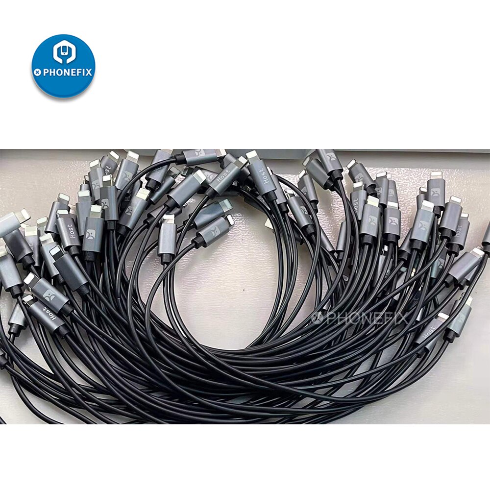 Lightning to Lightning OTG IOS Adapter Line USB Lightning Cable for iPhone iPad Photo Video Device Record Data Migration Cable