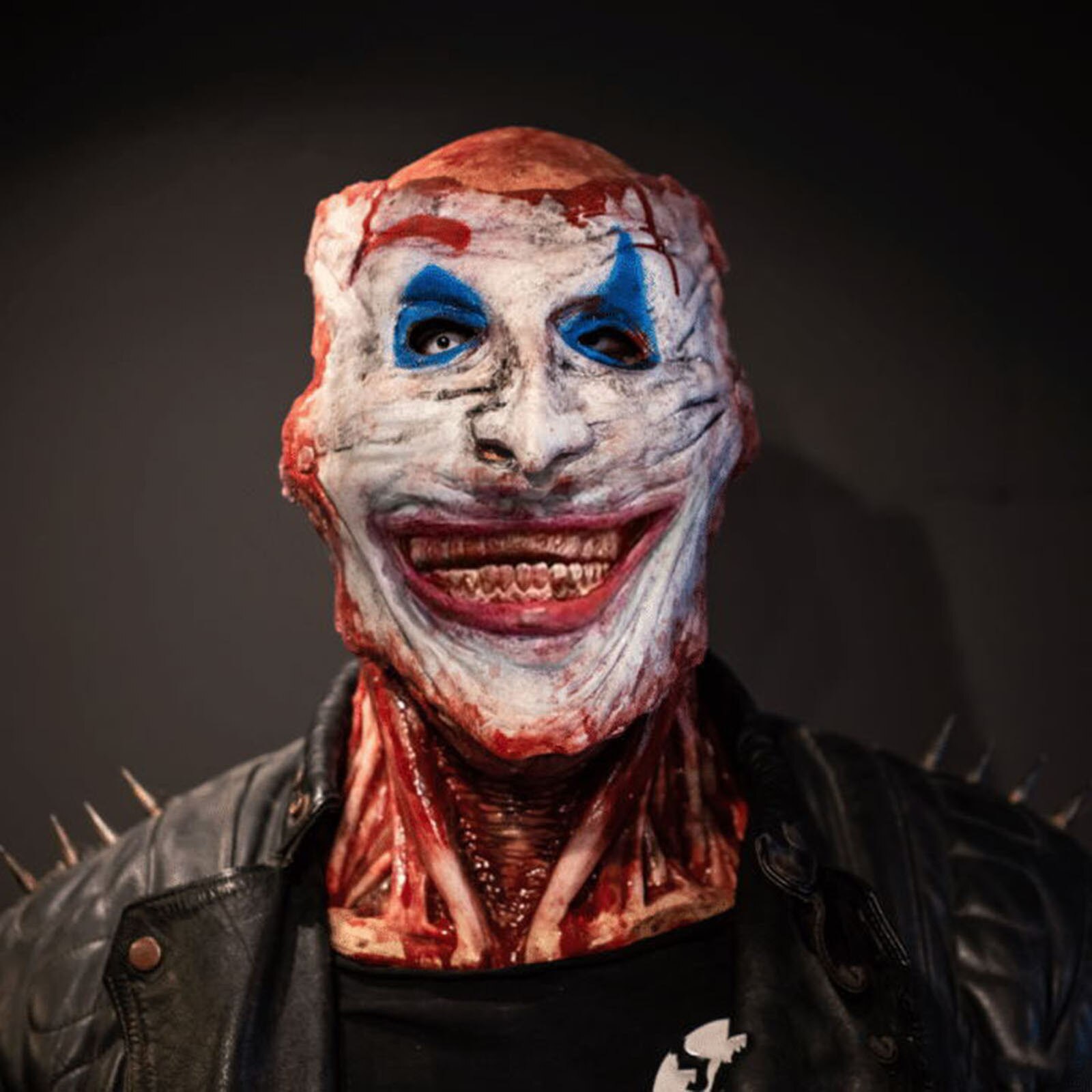 Halloween Double-layer Ripped Mask Bloody Horror Skull Latex Mask Scary cosplay Party Masks mascaras halloween маска