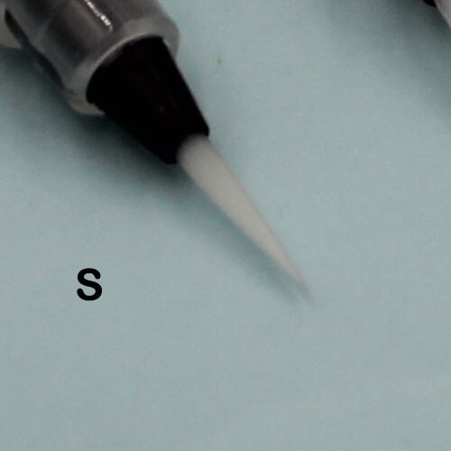 Refillable Water Brush Ink Pen for Water Color Calligraphy Drawing Painting Illustration Pen Office Stationery: S