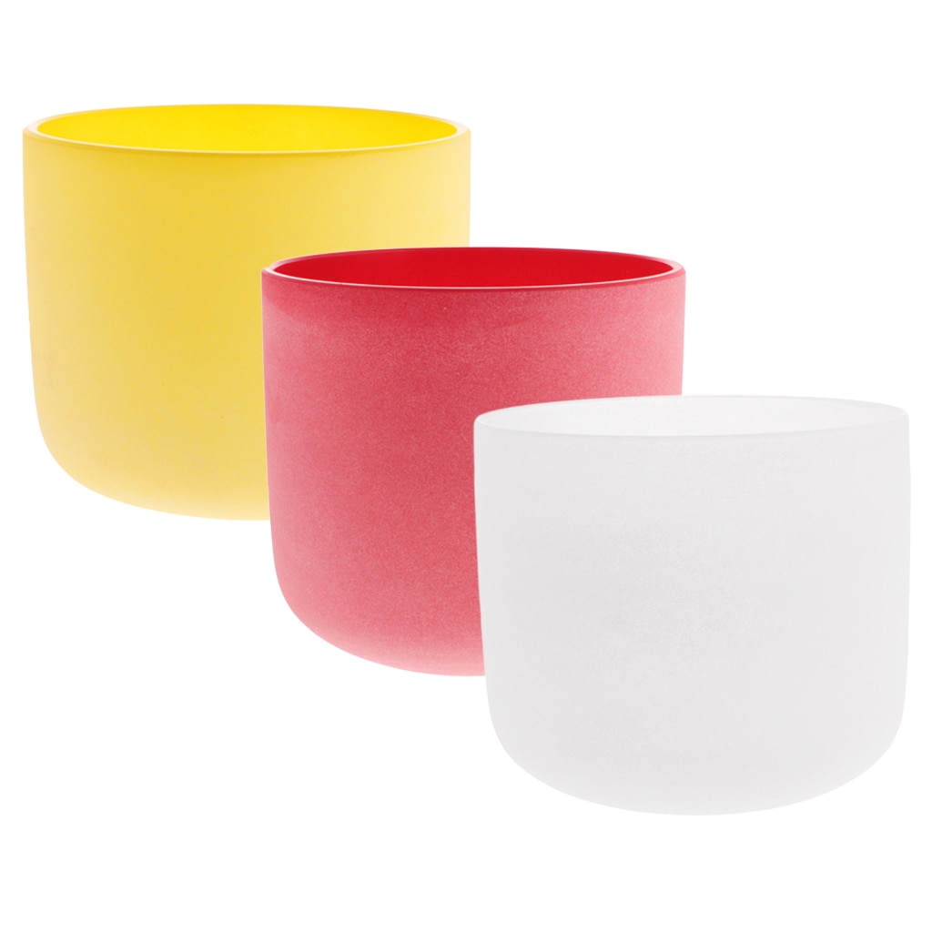 Handcrafted Quartz Crystal Singing Bowl Music Craft Collection Peace Warm Sound