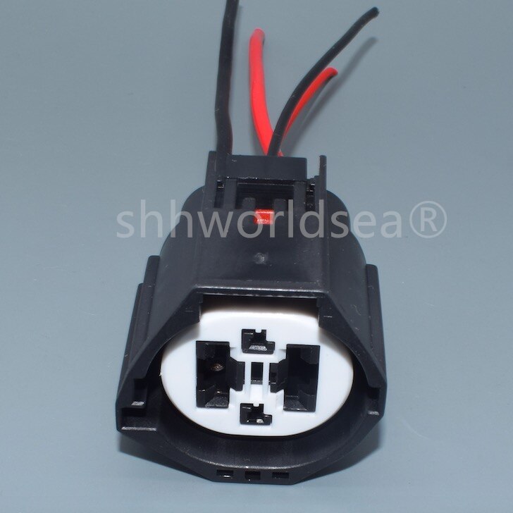shhworldsea 1sets 4 Pin 7283-8497-90 Female Waterproof Connector Electric Fan Socket Plug For Ford Focus Volvo Land Rover: 1pcs female