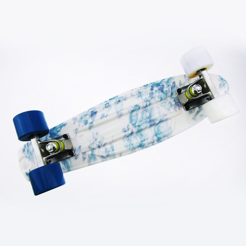 Planche à roulettes Penny complète Mini Cruiser rétro planche à roulettes pour enfants garçons quatre roues planche à roulettes Sports de plein air