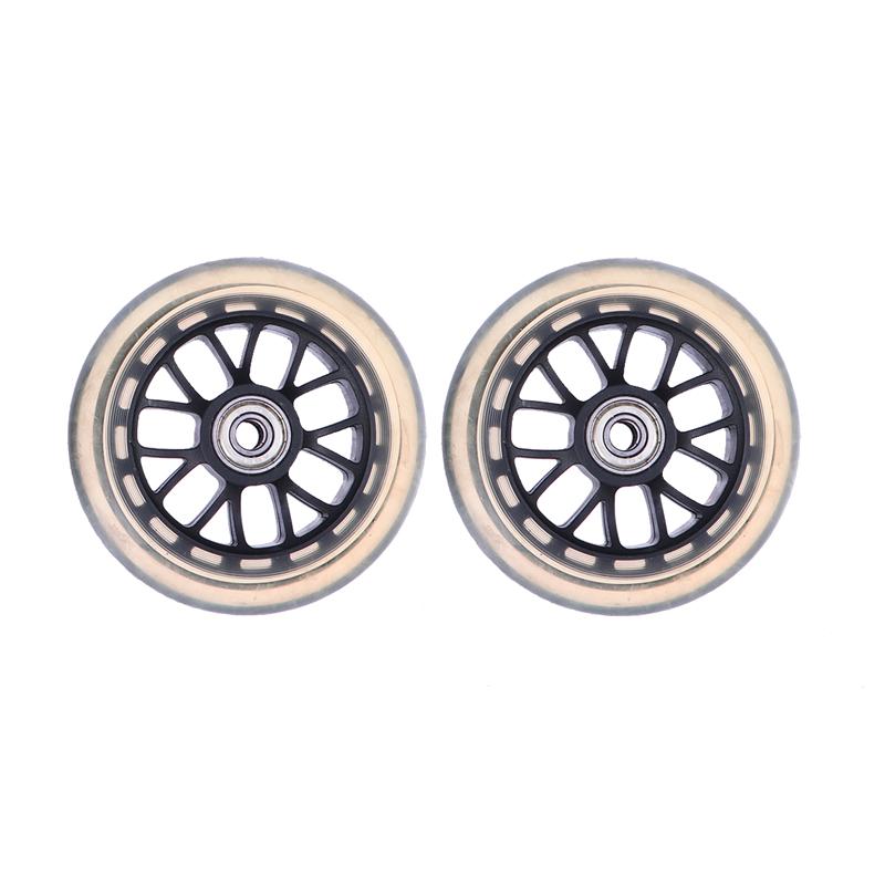 1 paar Roller Räder Stumm Ersatz Räder Für Gepäck Koffer Baby Schaukel Auto: Default Title