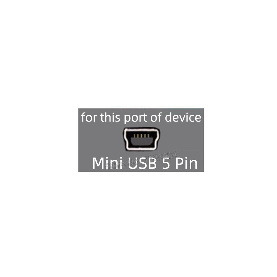 Homebarl Data Sync Platte Mini Usb A Male Naar Mini 5 Pins B Lader V3 Usb Kabel Voor MP3 MP4 MP5 Speler Camera Radio Bluetooth Dvd