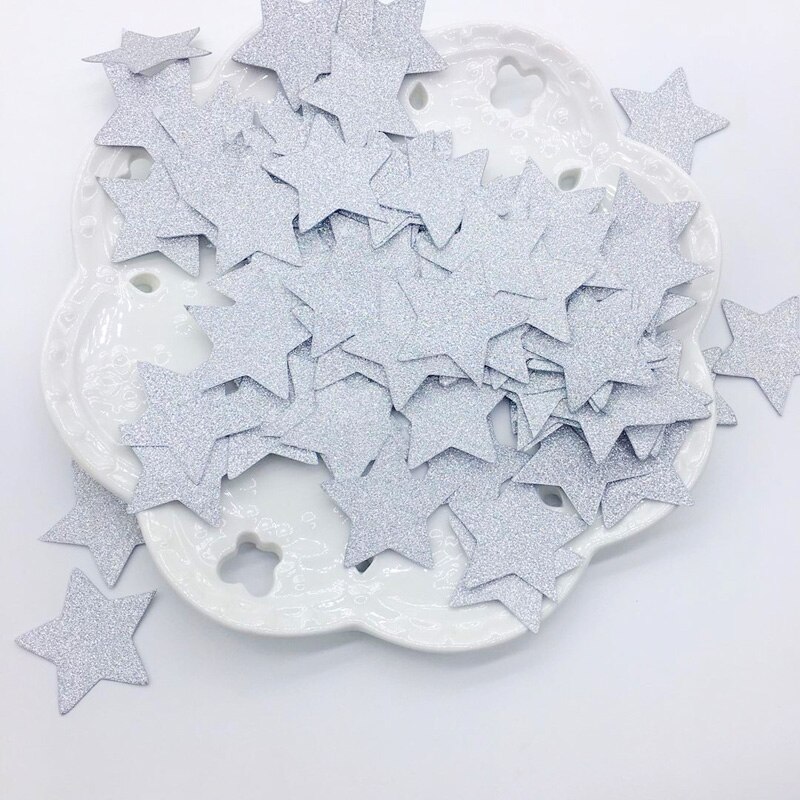 Huture Confetti met ronde stippen, meerkleurig, tafelconfetti, sterren, metallic, glitter, aluminiumfolie, voor bruiloft, verjaardag, Valentijnsdag, decoratie, 30 g