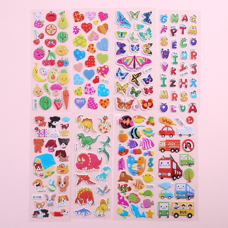 Kawaii 3D Cartoon Dieren Memo Pad Sticky Notes Memo Notebook Briefpapier Nota Stickers Schoolbenodigdheden Stickers Home Decor