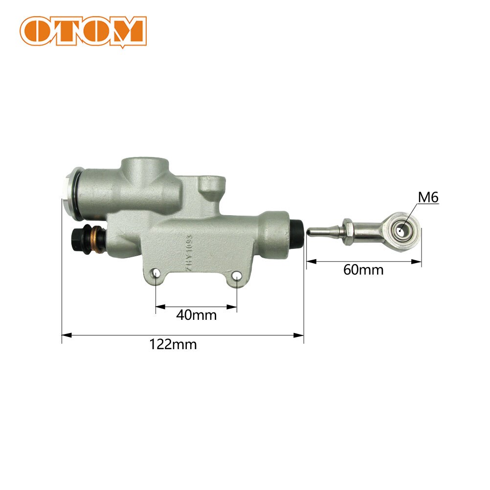 OTOM Motorcycle Rear Hydraulic Brake Master Cylinder Pump Rear Brake Front Pump For KTM EXC XCW SXF XCFW HUSQVARNA FC FX FE