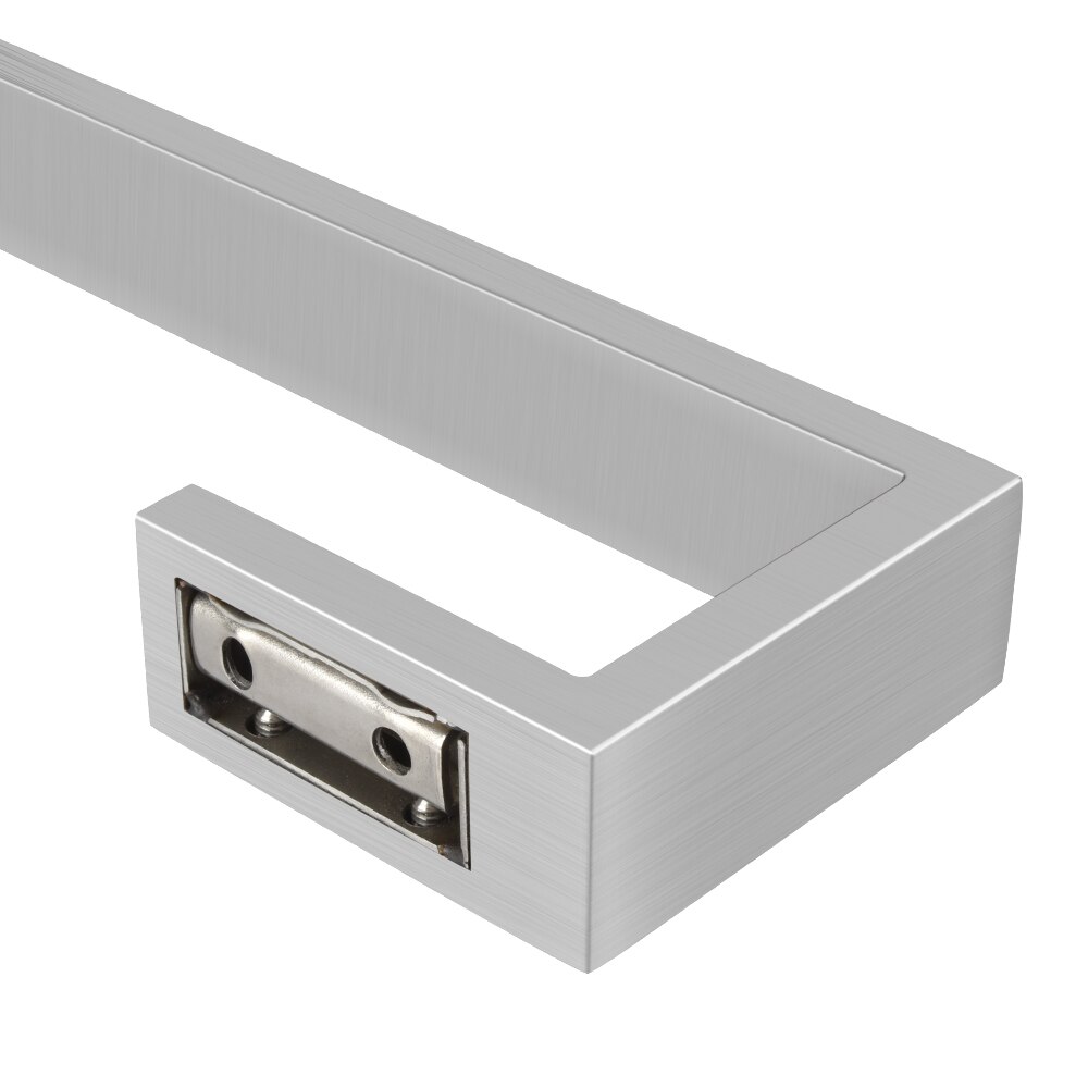 Towel Holder Drilled Towel Rail Stainless Steel Wall Mounted Bathroom Cloth Rack Bath Bar 35cm