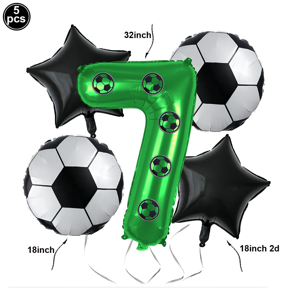FußBall Ballon Bausatz Geburtstag Dekor für Jungen FußBall Geburtstag Party Lieferungen FußBall Party Ballon FußBall Sport Thema Party Gefälligkeiten