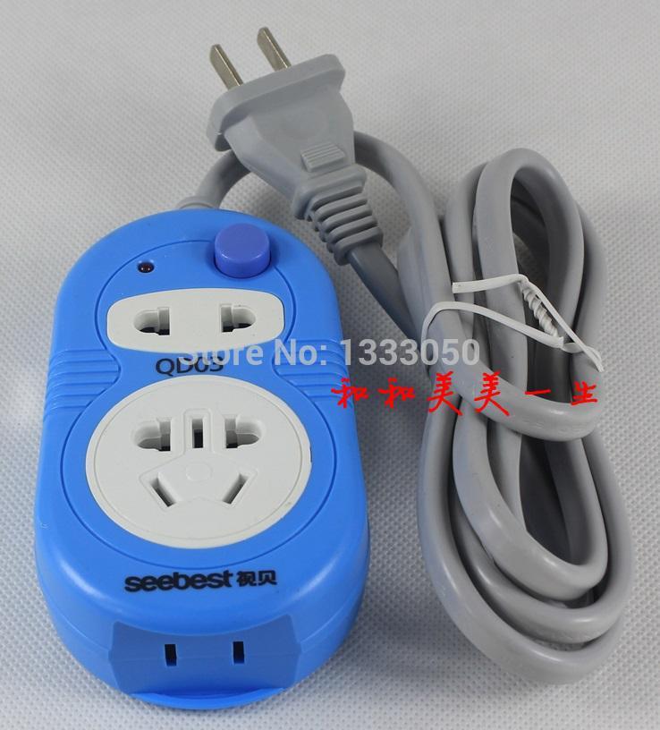 250V 10A 2500W 2 Pin Plug Stock With Independent Switch Wire Length 2.5M QD03