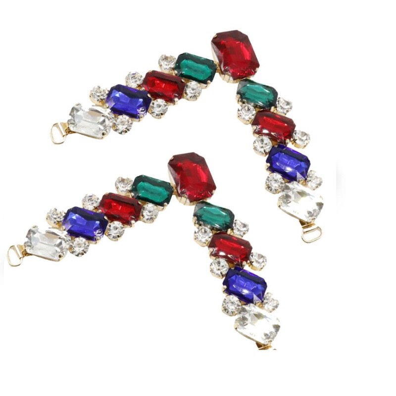1 par 2 stk sko blomster charms pige damer sandalia feminina kvinde sko sandaler klipklapper strand hjemmesko blomster charme