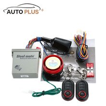 Original Steelmate 986E 1 forma de sistema de alarma de motor a distancia de arranque y parada del motor de la motocicleta de inmovilización con el transmisor