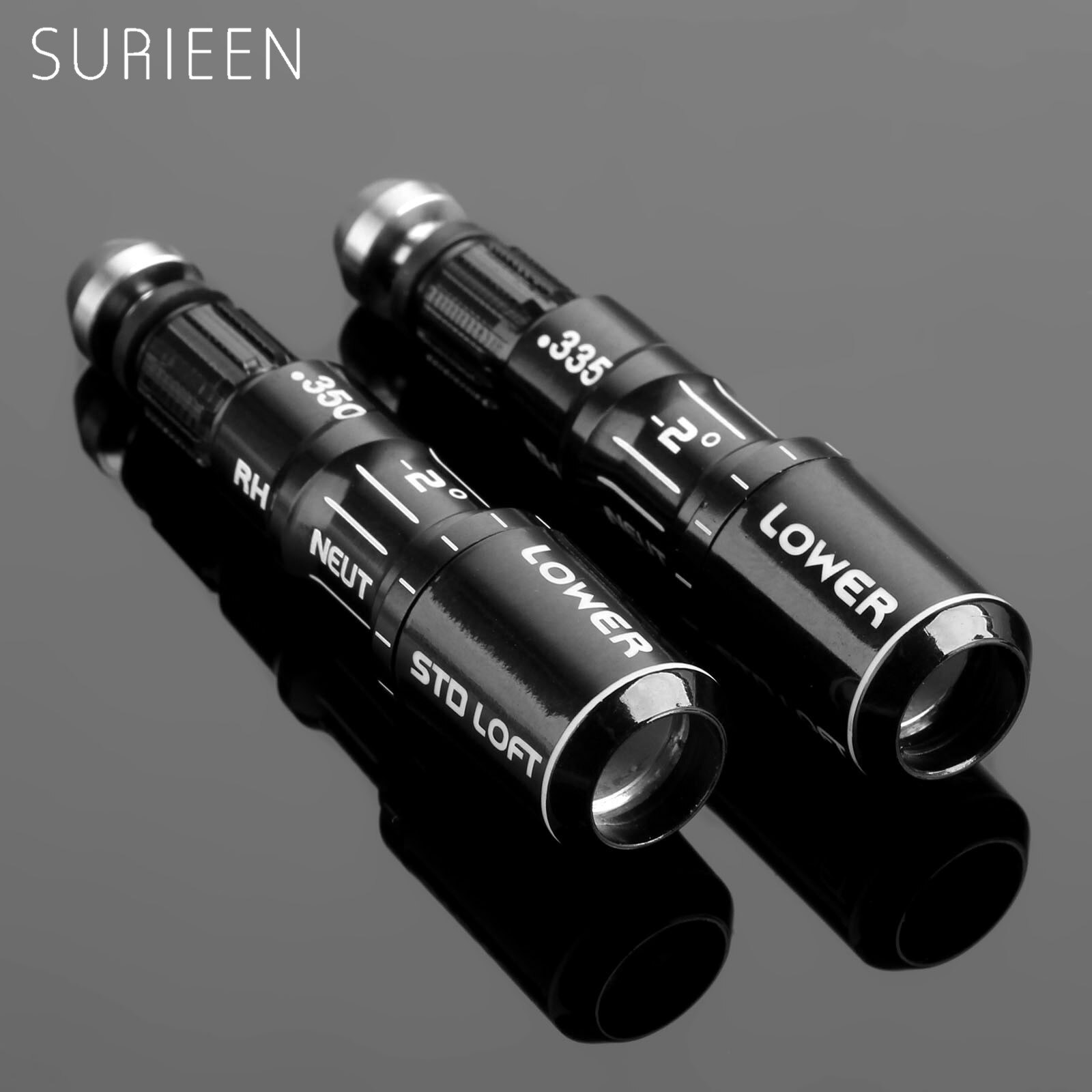 SURIEEN Tip Size 0.335 0.350 +-2 Golf Shaft Loft Adapter Sleeve for M1 M2 Drivers and Fairway Woods Golf Club Heads Replacement