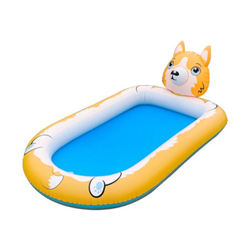 Tapis de pulvérisation d'eau gonflable pour jardin d'été, arroseur amusant pour enfants, piscine, tapis de jeu pour bébé