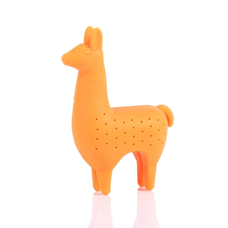 Creatieve Alpaca Theezeefje Milieuvriendelijk Siliconen Materiaal Thee-ei Thee Filter Huishouden Keuken Accessoires