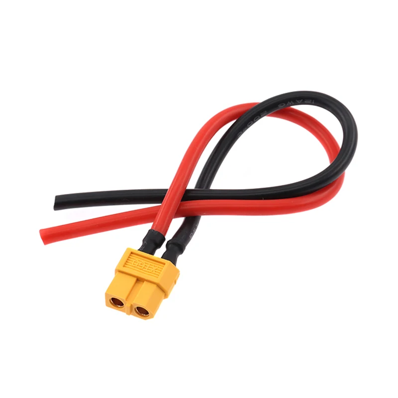 RC Batterij Oplader 18 AWG 16AWG 12AWG 10AWG XT60 XT90 EC5 Plug Mannelijke Vrouwelijke Verlengkabel Draad Connector 10 CM/20 CM/30 CM